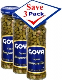 Goya Spanish Capers 2.5 Oz Pack of 3